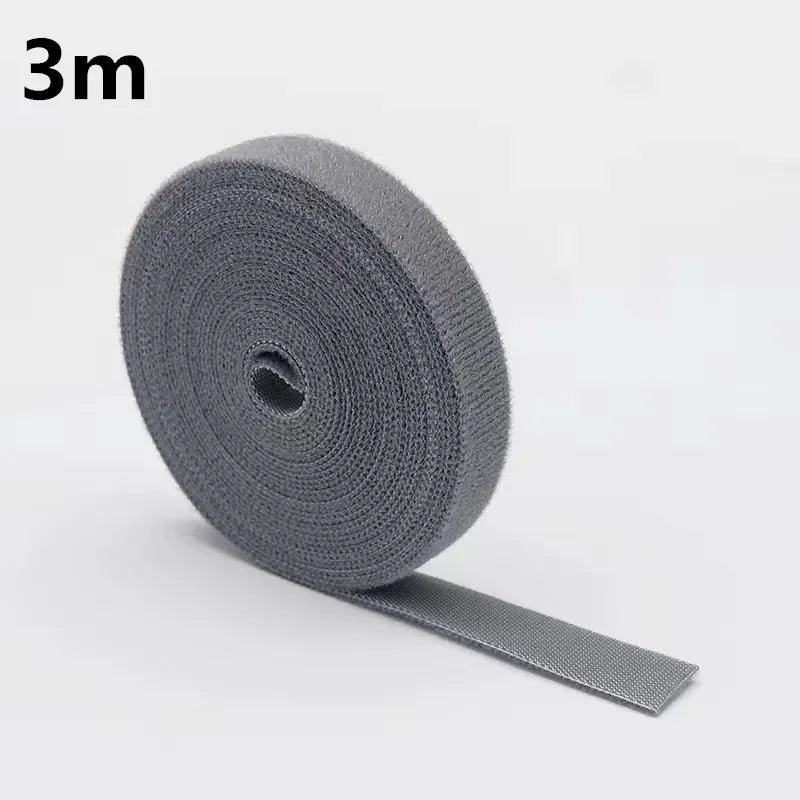 1/5M Cable Organizer Cable Management Wire Winder Tape Earphone Mouse Cord Management Ties Protector For iPhone Xiaomi Samsung