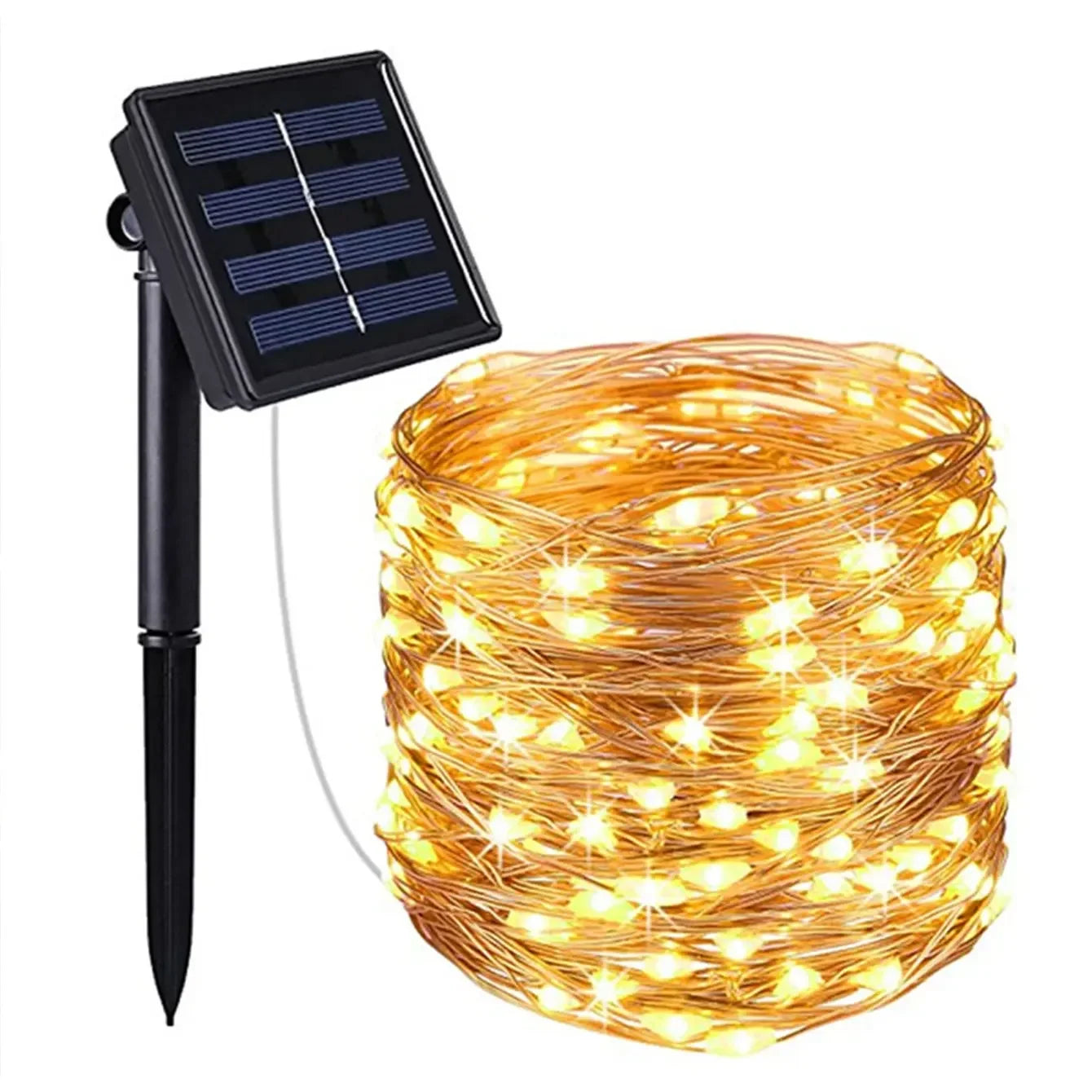 300LED Solar String Lights Outdoor Waterproof