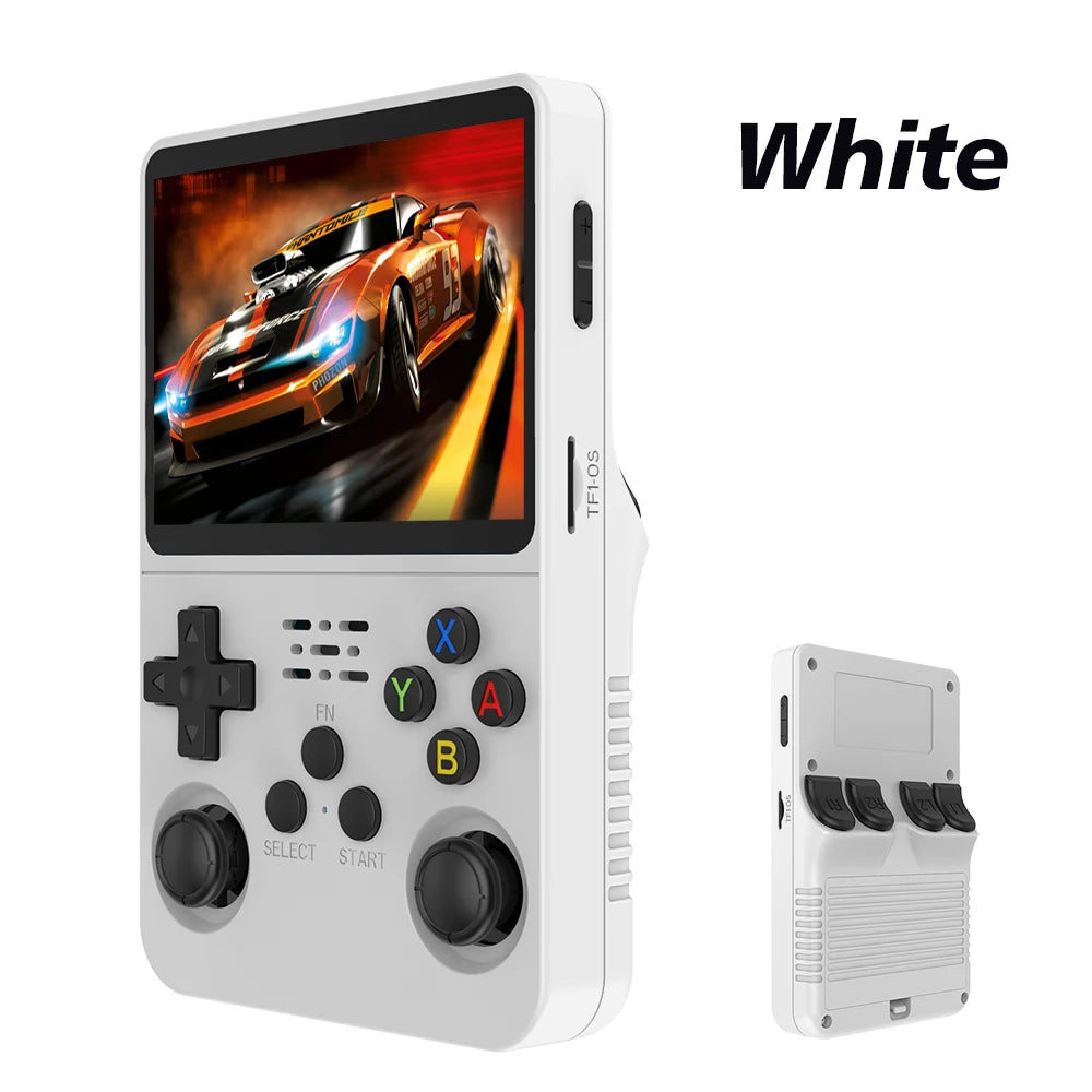 NEW Green R36S Retro Handheld Game Console Linux System 3.5 Inch IPS Screen Portable Pocket Video Player 64GB 128G Game Kid Gift