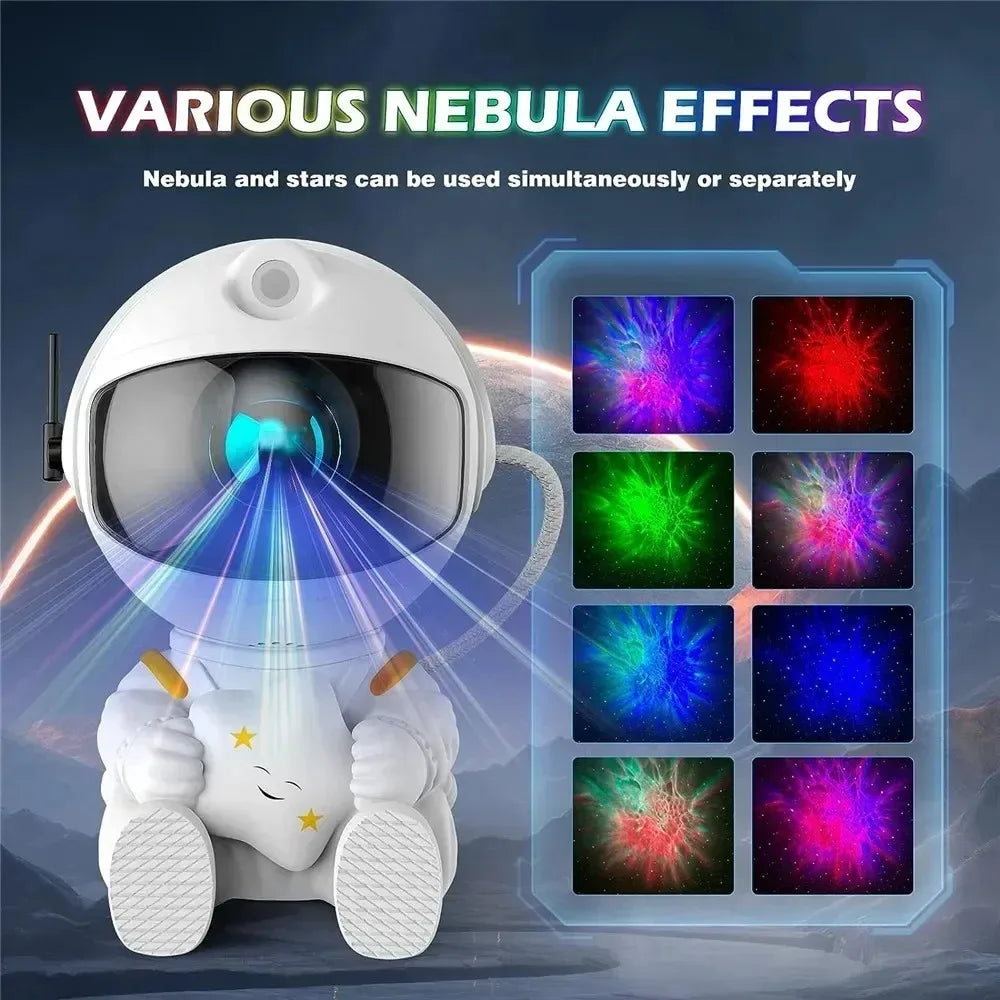 Galaxy Star Astronaut Projector LED Night Light