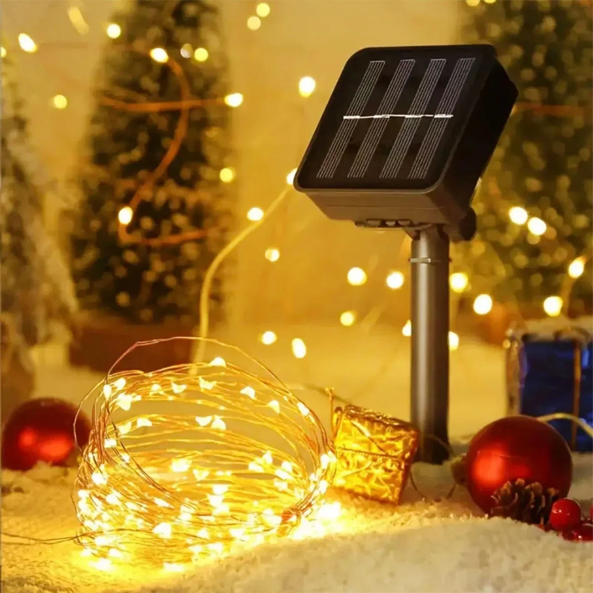 300LED Solar String Lights Outdoor Waterproof