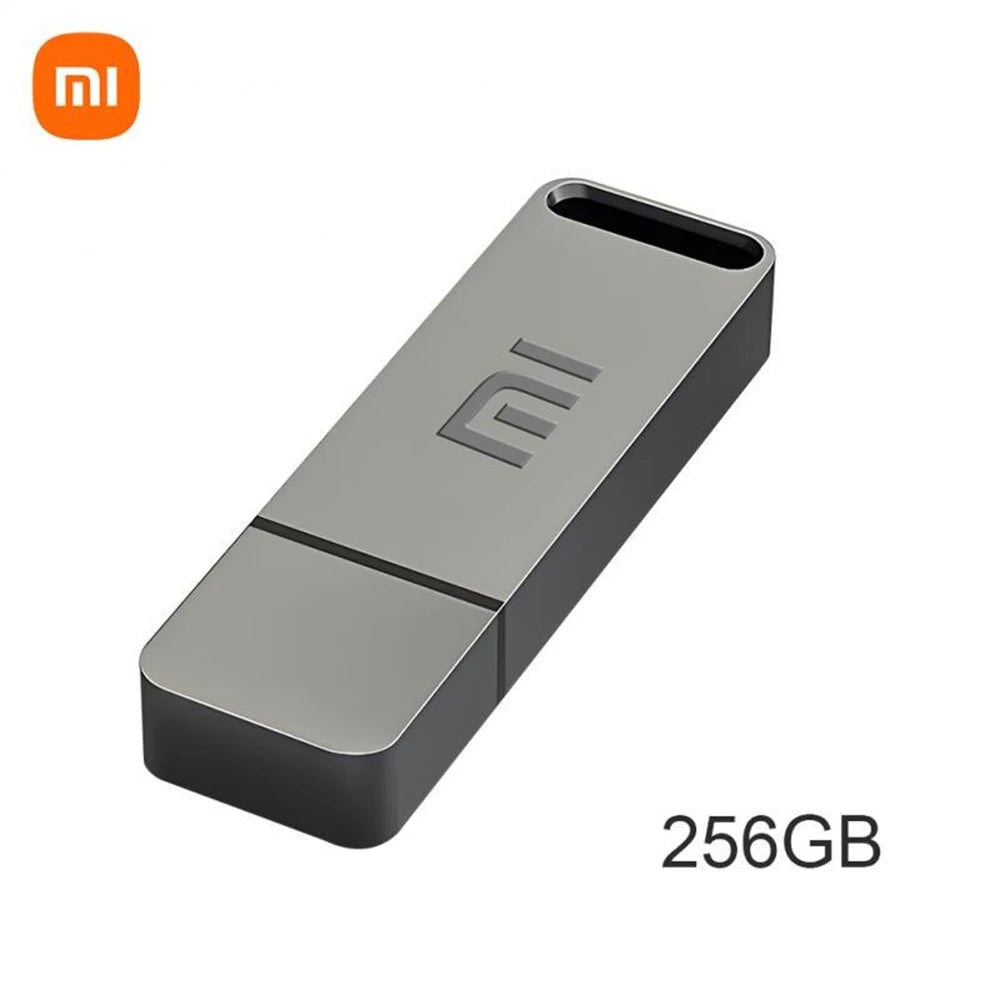 New 1TB 2TB Xiaomi Metal Flash Drive Thumbdrive Pendrive 256GB 512GB Waterproof