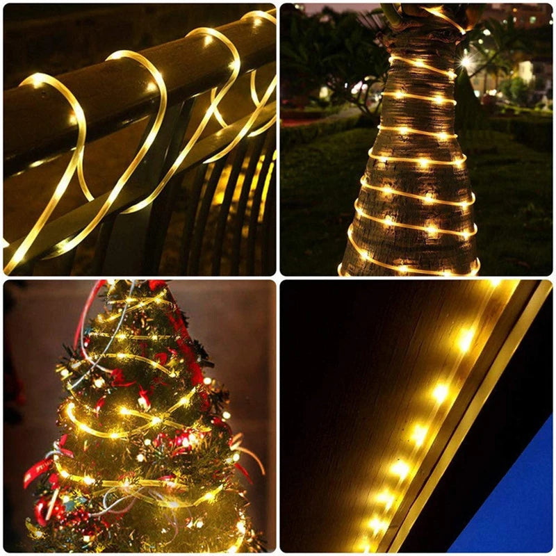 1pc Solar LED String Light 50LED