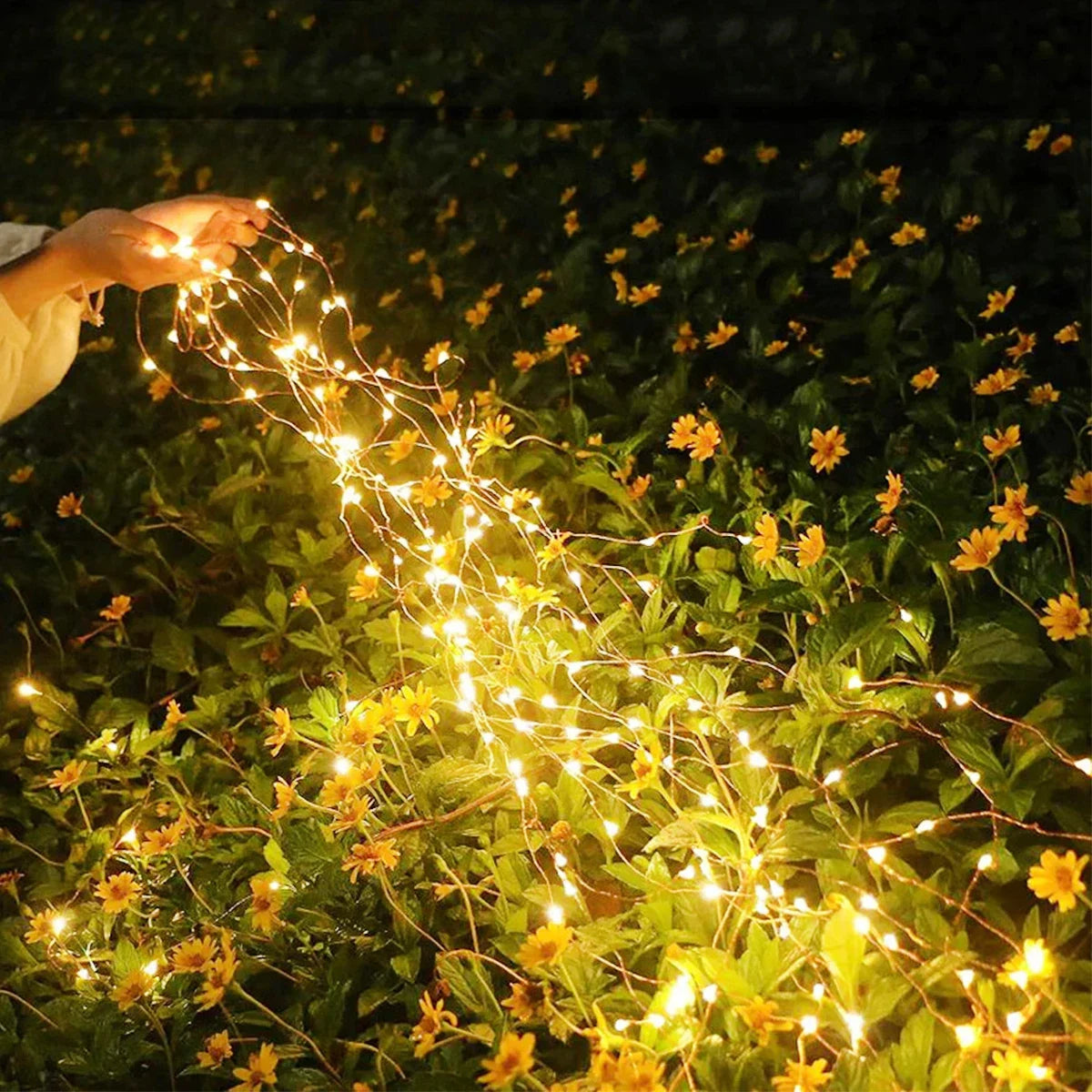 300LED Solar String Lights Outdoor Waterproof